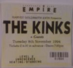 Roger Mairlot Kinks ticket